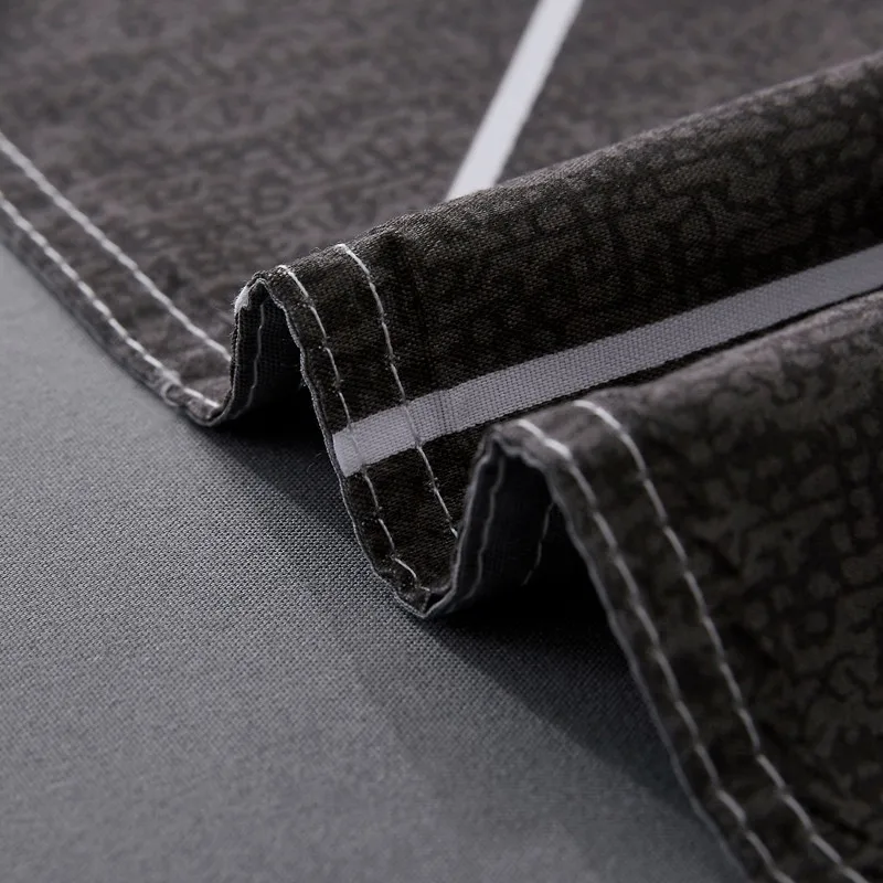 Jeefttby домашний текстиль Черная решетка геометрический узор комплекты