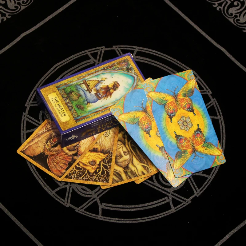 Mystery Minority Tarot Hot Sale Popular Oracle Card Full English Version Gothic Font Tarots Deck Board Playing Game Gift | Спорт и