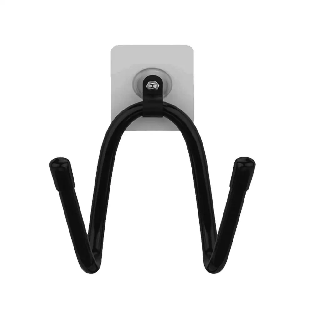 Настенный самоклеящийся держатель для фена металлическая стойка-органайзер |