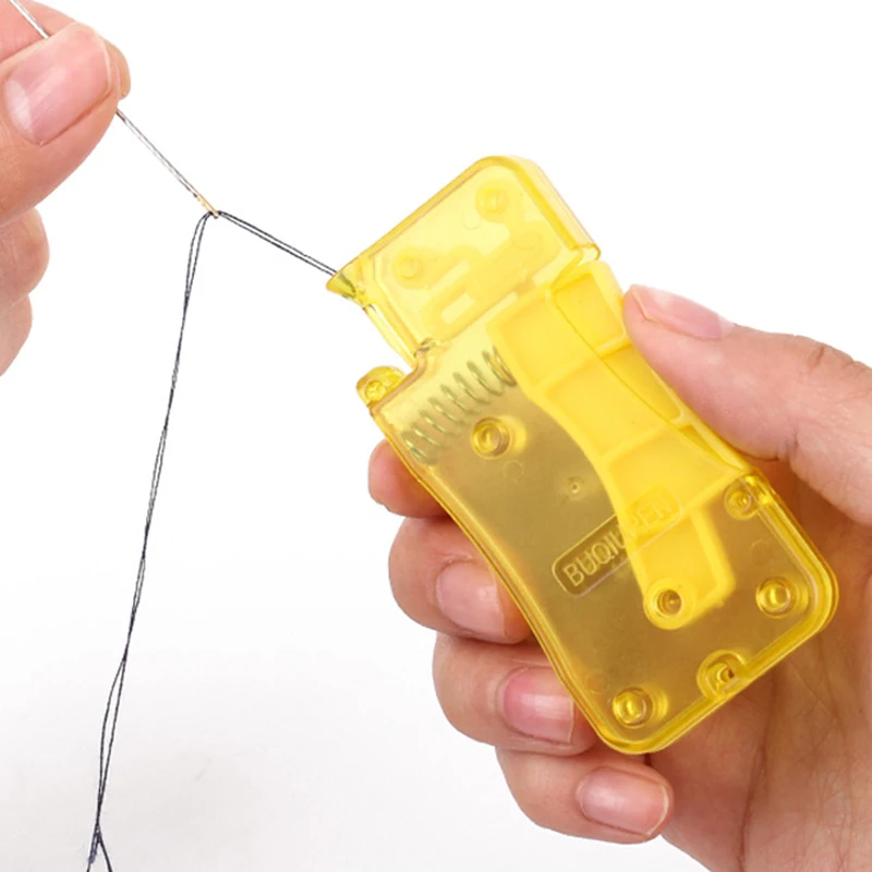 

1pc Automatic Needle Threader Hand Sewing Needle Threader Stitch Insertion Sewing Jewelry Tool Accessories Supplies