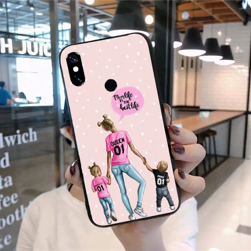 

girl Queen Mom baby pink Phone Case For Xiaomi Redmi 7 8 9t 9se k20 mi8 max3 lite 9 note 9s 10 pro