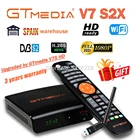 Новейший спутниковый декодер GTmedia V7 S2X с USB Wi-Fi, обновленный GTmedia V7S HD H.265 1080P, без приложения, Freesat V7