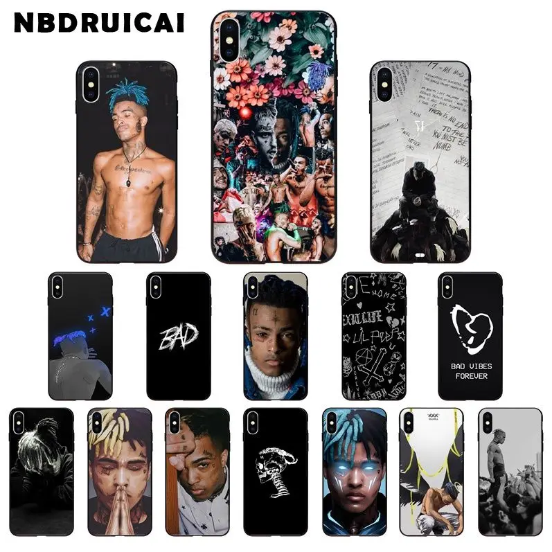 NBDRUICAI Q15 XXXTENTACION высококачественный чехол для телефона iPhone 11 pro XS MAX 8 7 6 6S Plus X 5 5S SE XR