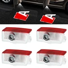 4 шт., светодиодсветильник лампы для дверей автомобиля Mercedes Benz A B C E ML GLA GLS Class W205 W176 W166 W212 W246