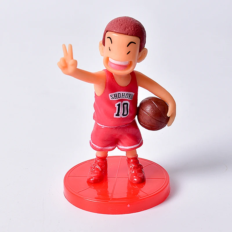 5 шт./лот SLAM DUNK Shohoku фигурки баскетбольных игроков игрушки ханамичи рукава Kaede Sakuragi