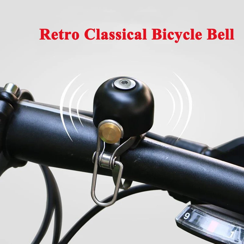 

Retro Classical Bicycle Bell Loud Sound MTB Road Bike Metal Ring Cycling Bicycle Horn MTB Bike Riding Safety Warning Alarm
