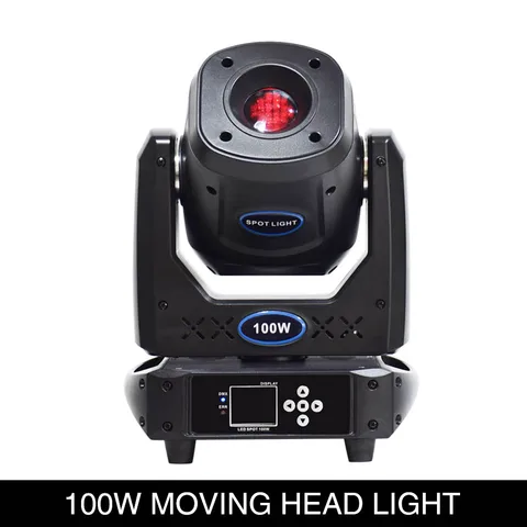 Светодиодный прожектор с движущейся головкой, 100 Вт