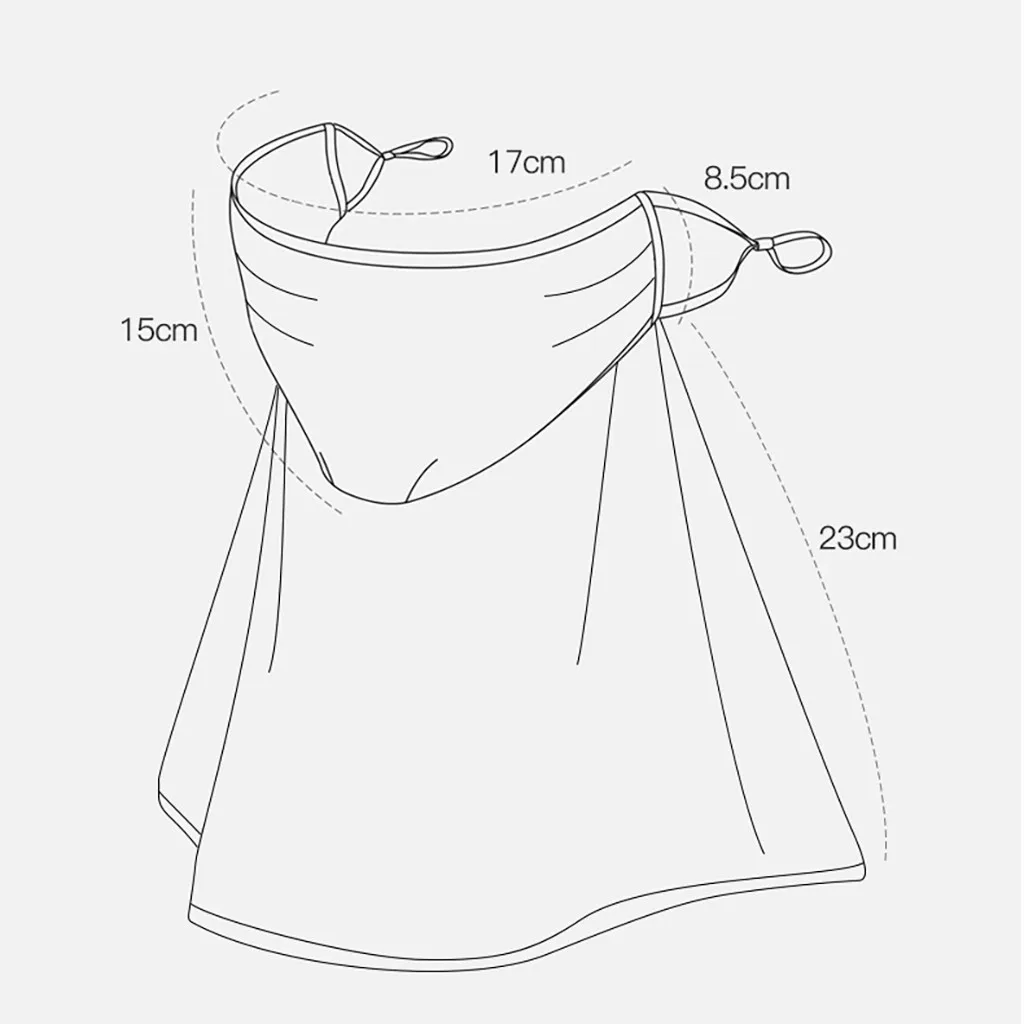 

Outdoor Riding Mask Solid Seamless Ear Face Cover Sports Washable Scarf Neck Tube Face Dust Riding Facemask Windproof Bandana A5