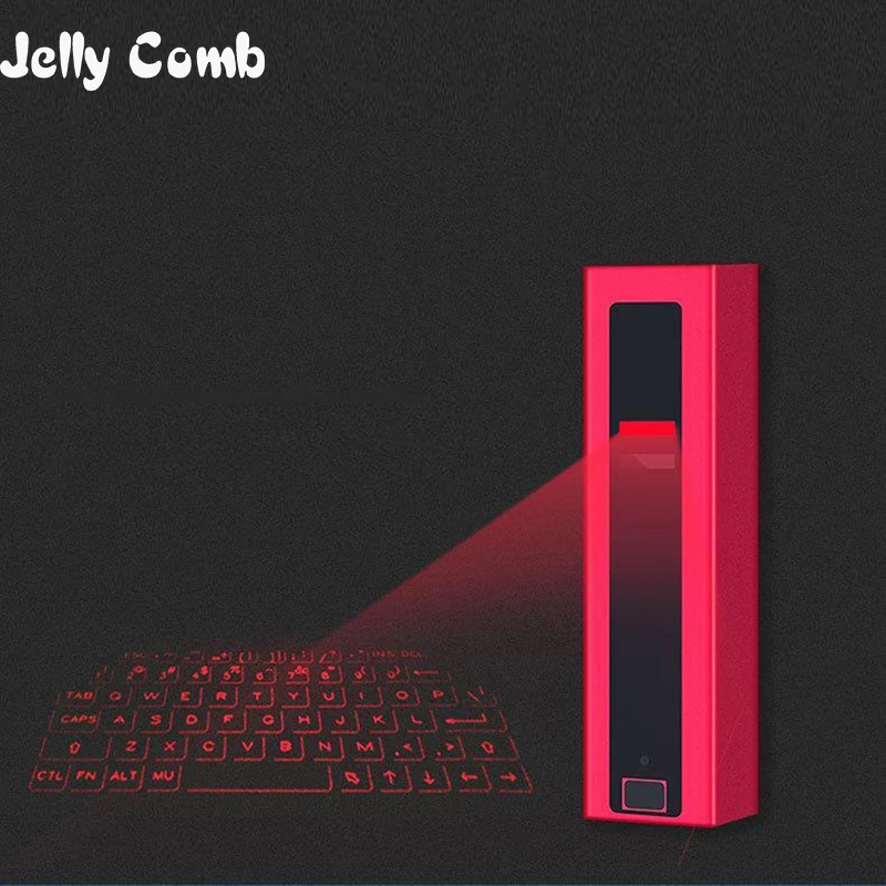 Лазерная клавиатура JellyComb с проекцией в виде помады механическая портативная