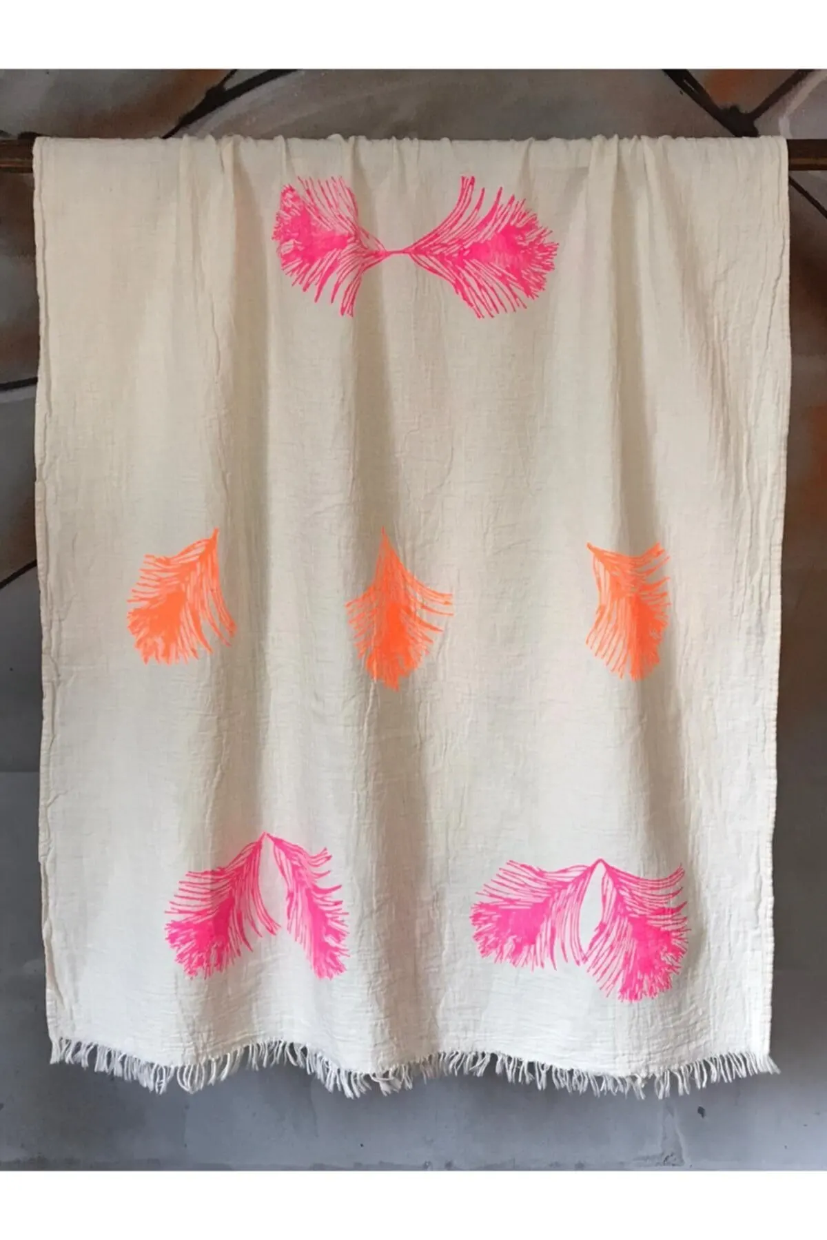 

Beach Towel Reeds Loincloth Soft Textured Water Absorbing Quick Dry