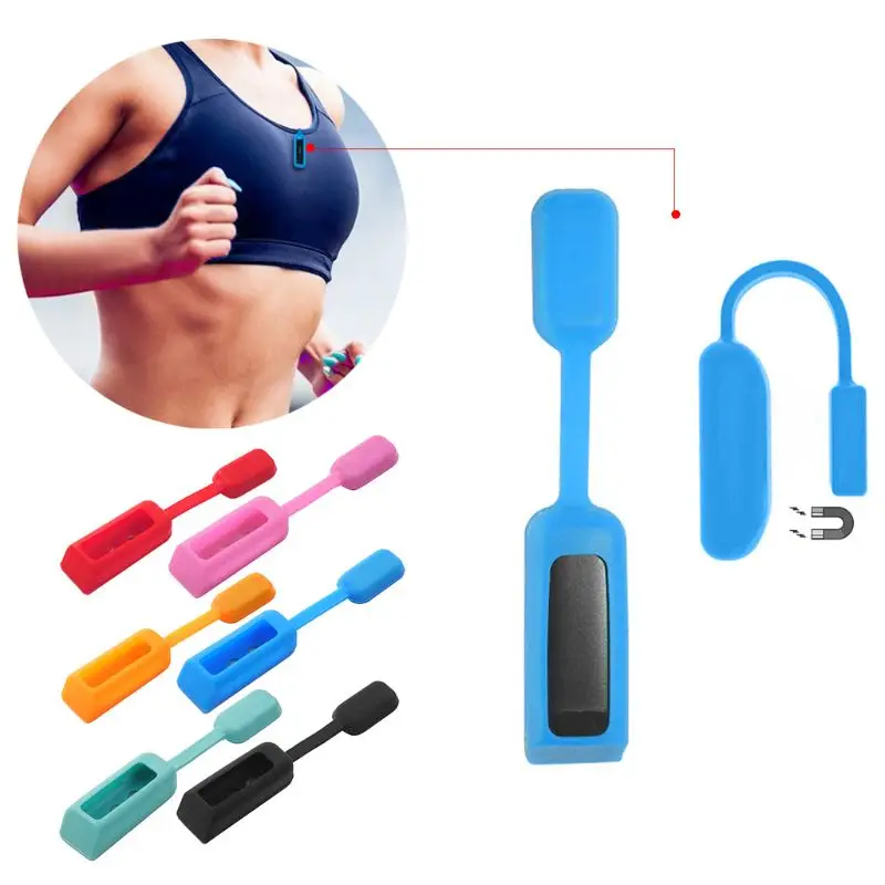 Новинка 1 шт. силиконовый сменный магнитный зажим пряжка застежка для Fitbit Flex 2 Смарт-часы браслет магнитный держатель для Fitbit Flex 2