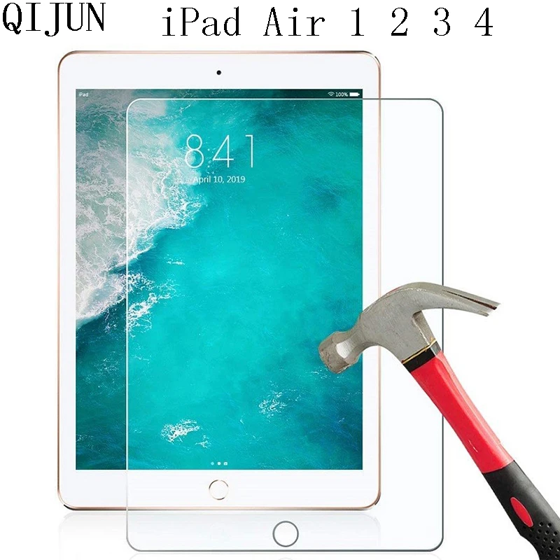 

For iPad Air 3 10.5 A2152 Air 4 10.9 Screen Protector Tablet Protective Film Anti-Scratch Tempered Glass For Apple iPad Air 1 2