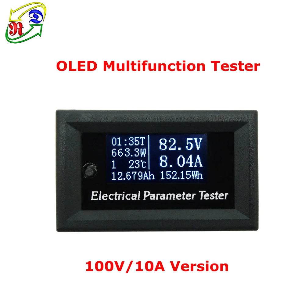 RD 100 v/33v10A 7в1 OLED Многофункциональный тестер напряжения тока температуры емкости