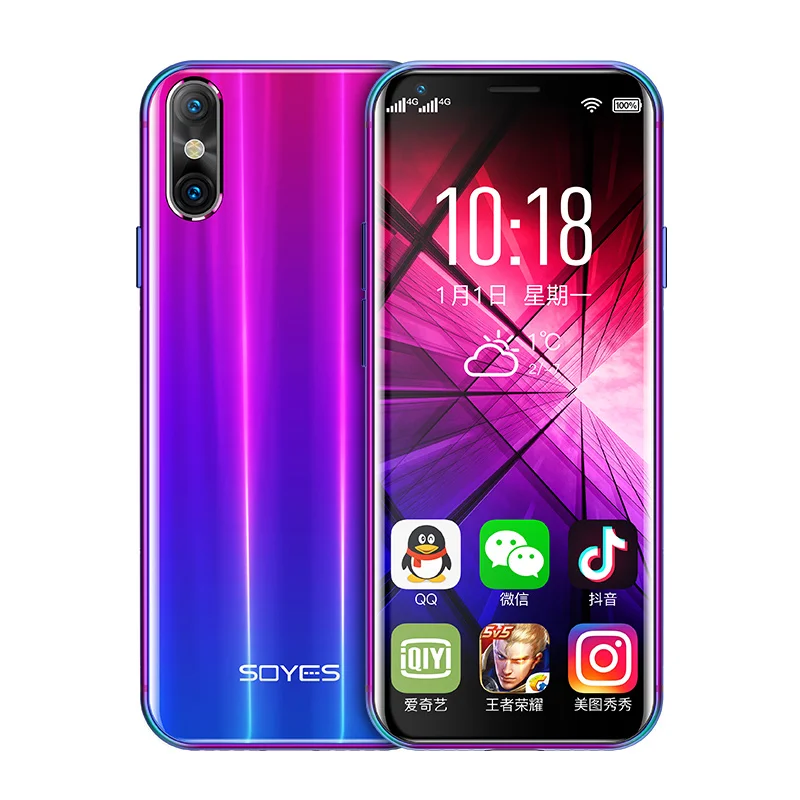 SOYES NEUE XS Mini 4G смартфон Entsperrt Android Smart Mobile Handy Dual SIM Wifi Gesicht ID Google Spielen speicher Freies Fa| |
