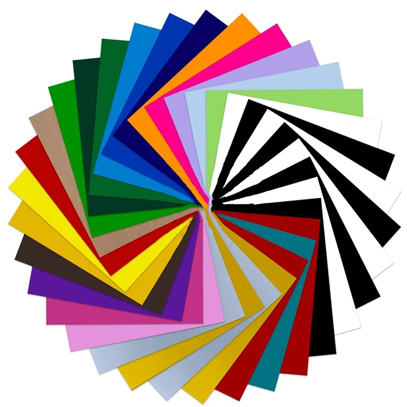 

HTV термотрансферный виниловый пакет: 34 упаковки 30,48 см X 25,4 см листы, DIY гладильная ткань, футболка горячий пресс