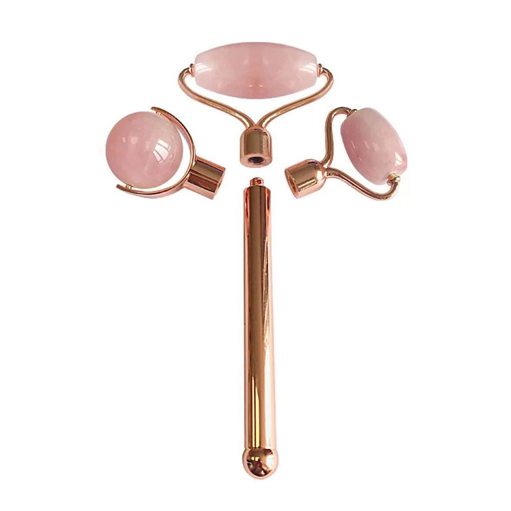 Для женщин удаление морщин Укрепляющая подтяжка Jade роликовый массажер для лица с