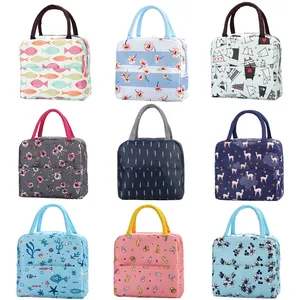 Портативные термопакеты для ланча для женщин и детей, изолированный контейнер для пикника, контейнер для еды, Студенческая коробка для завтрака пакет для сохранения свежести