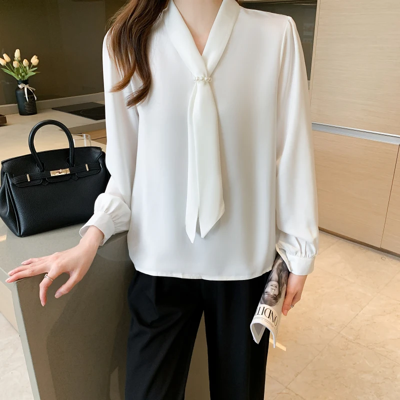 

COIGARSAM Blouse Women Autumn Long Sleeve Blusas Womens Tops And Blouses