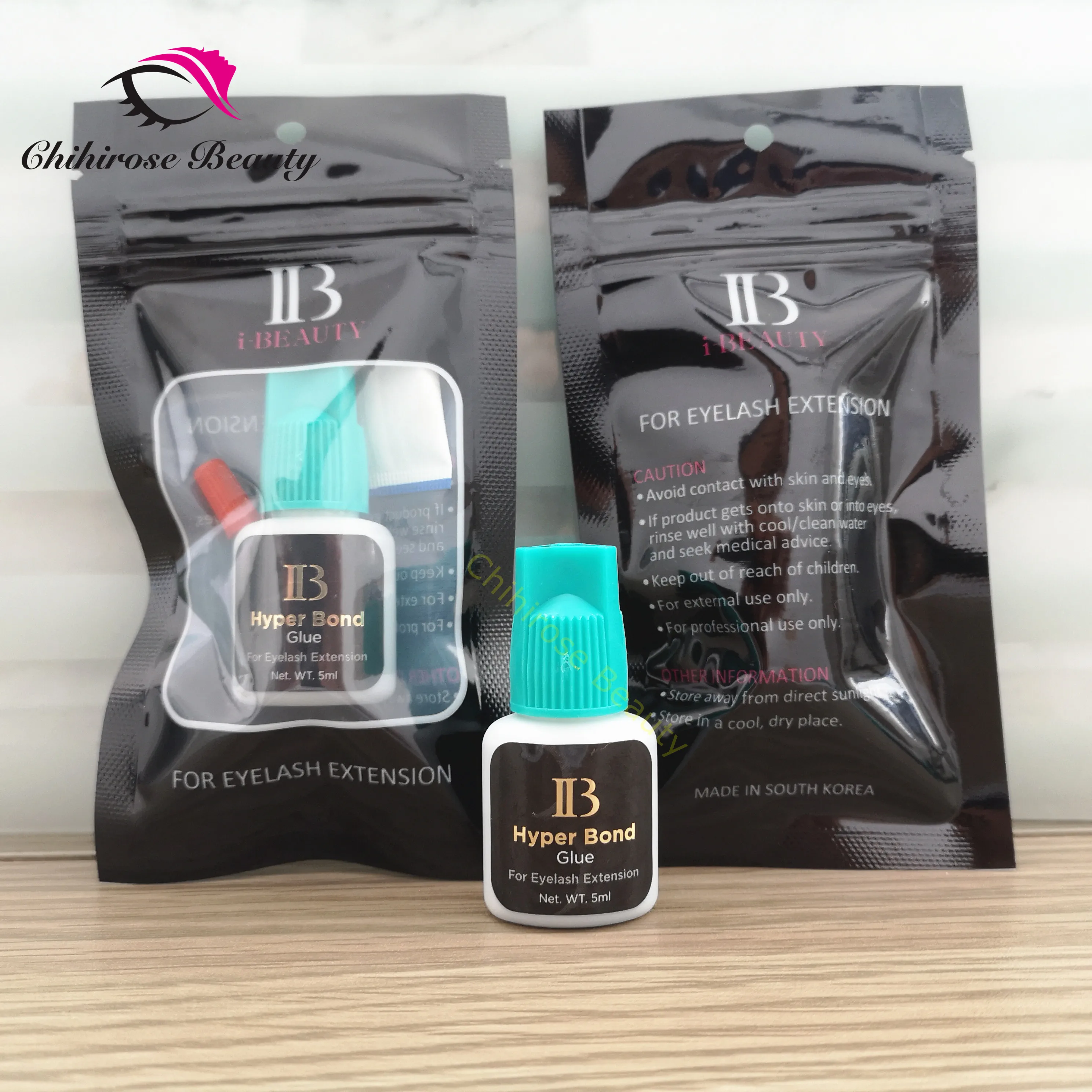 1 бутылочка клей для наращивания ресниц i-beauty Type IB Ultra супер индивидуальный