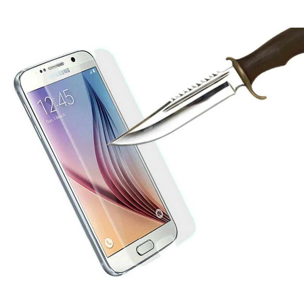 

Vitre film protection d'cran en VERRE TREMPE For Samsung Galaxy S6 Avant + Arriere