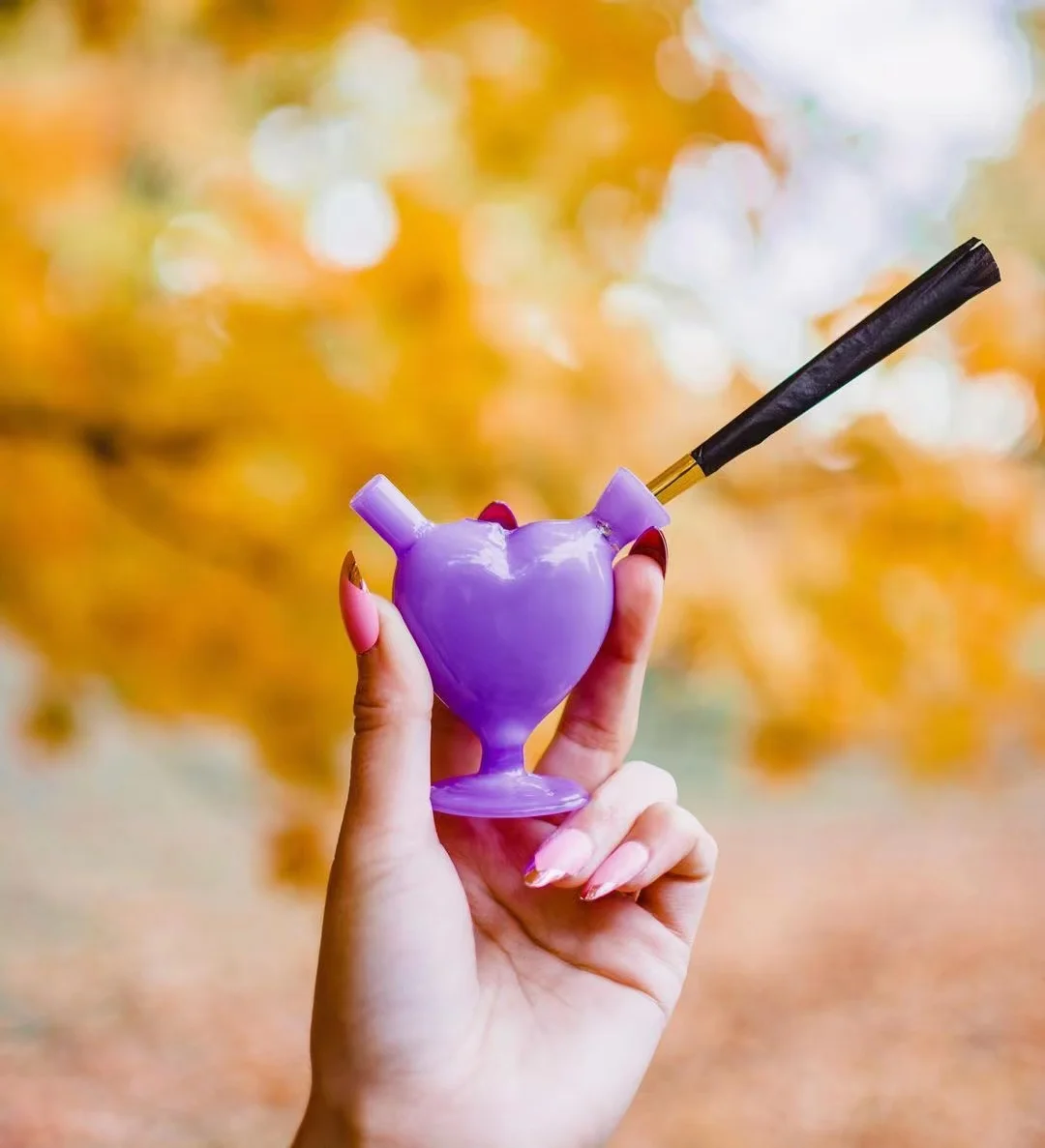 Яркий барботер в форме сердца | Дом и сад