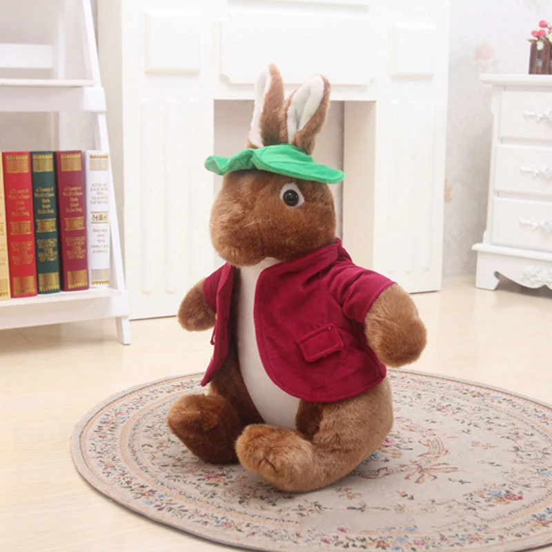 ZGY плюшевые игрушки кролика 25/40/50 см мягкие Питера из мультфильма bing Peter peluche Kawaii