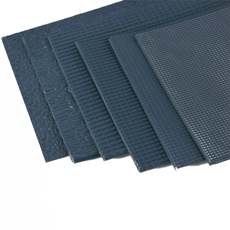 

5pcs/lot Architecture Many Scale Dark Gray Tile Building Model Material DIY Sand Table Making Ancient Blue Tile Model Roof