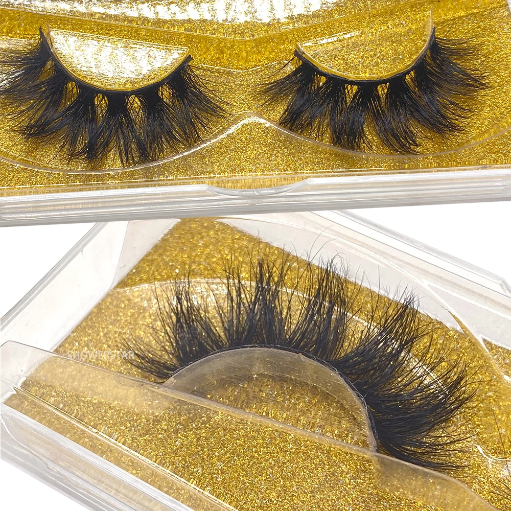 

16mm Lashes 3D False Eyelashes China Natural Fluffy Curl Crosscriss Section Human Hair Work Wedding Eyelash Extension E14 D809