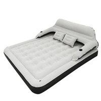 inflatable bed single double household air cushion bed floor mat lazy folding mattress outdoor air sofa bed