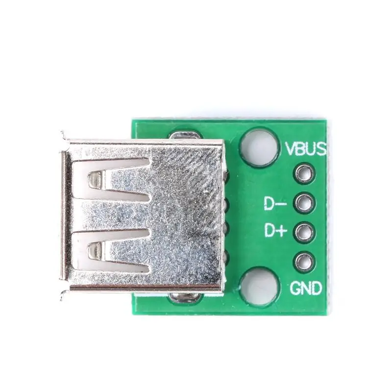 10 шт. плата-адаптер USB 2 0 мама на 4P DIP Switch | Электроника