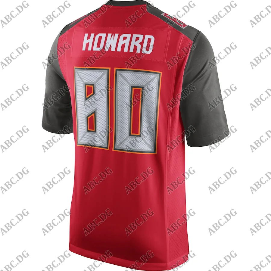 

Men Women Kid Youth Tampa Bay O.J. Howard Red Game Player Jersey