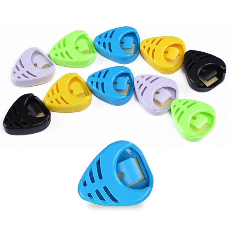 1pcs gitarre picks box durable gitarre picks box halter fall elektrische akustische gitarre teile kunststoff material gitarre zubehör free global