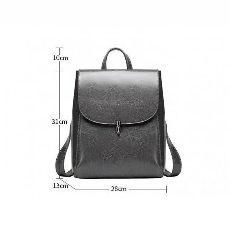 

YourSeason Genuine Leather Ladies 4 Colors Casual Travel Bag Large Capacity Female 2021 Small Bagckpack Korean Fashion