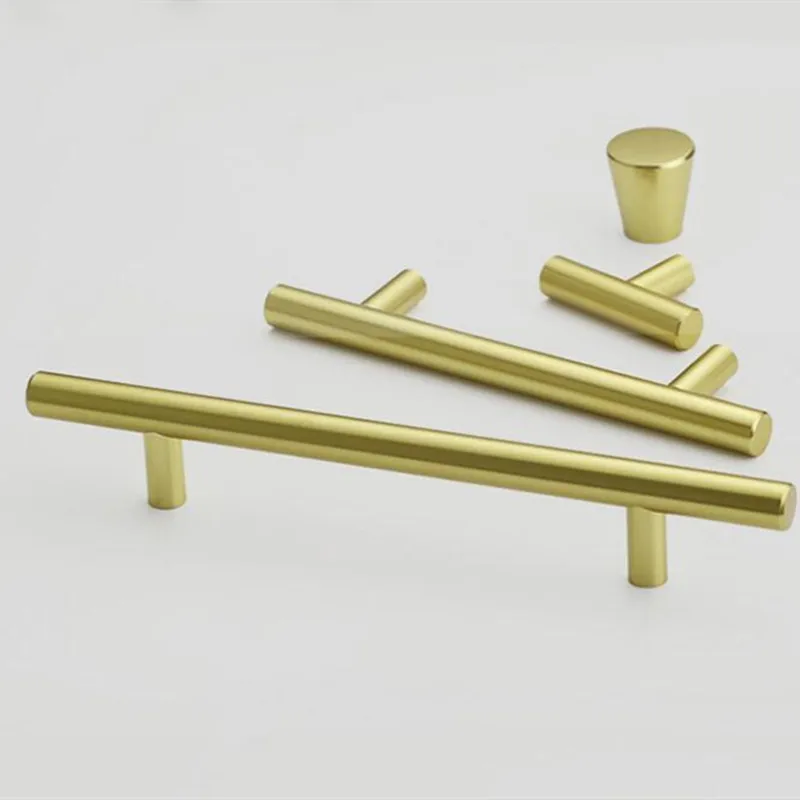 KK & FING алюминиевый сплав Т образная модель ручки для шкафа твердые ящика шкаф