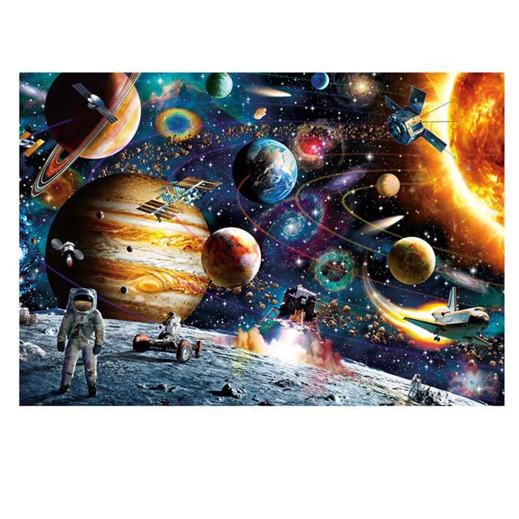 Jigsaw Puzzles 1000 Pieces 234 Marvel Puzzle Toys for Adults Children Assembling Picture Landscape Games Educational Toy | Игрушки и
