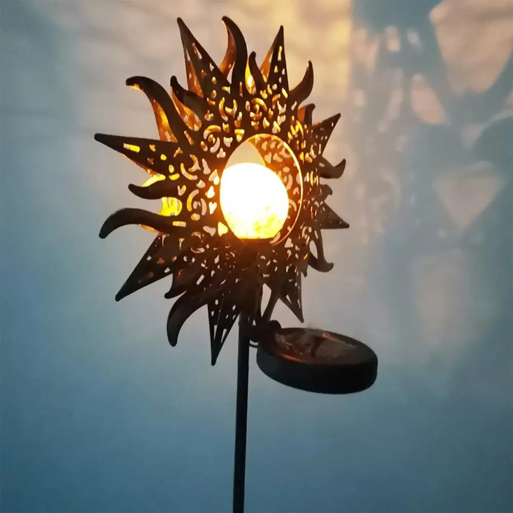 

Lawn Light Lawn Lamp Eco-Friendly Durable Solar Flickering Home Garden Landscape Lights