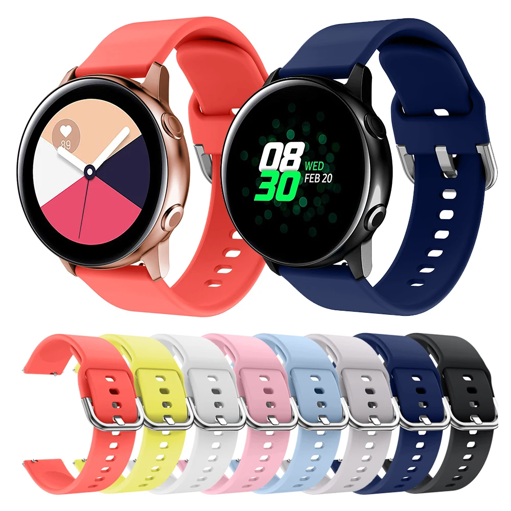 

Ремешок нейлоновый для Galaxy Watch 3, браслет для active 2 Samsung Gear S3 Frontier Huawei watch GT 2 2e pro, 20 мм/22 мм, 45 мм/46 мм/42 мм