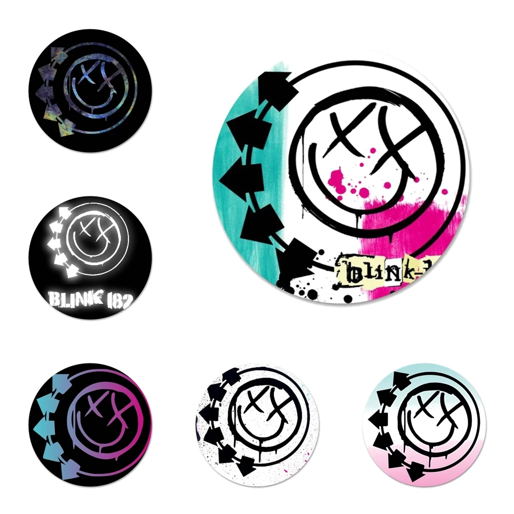 Punk Rock Band Blink 182 Icons Pins Badge Decoration Brooches Metal Badges For Clothes Backpack Decoration