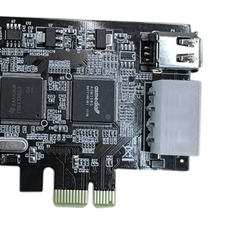 

PCI-E1394A Capture Card, Pci-E Interface Tsb43Ab23 Chip Capture Card Supports Windows Xp/7/8/10 Operating System