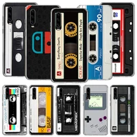 Vintage Magnetic Tape Cassette Phone Case For Xiaomi Poco NFC Pro Note Lite Cover