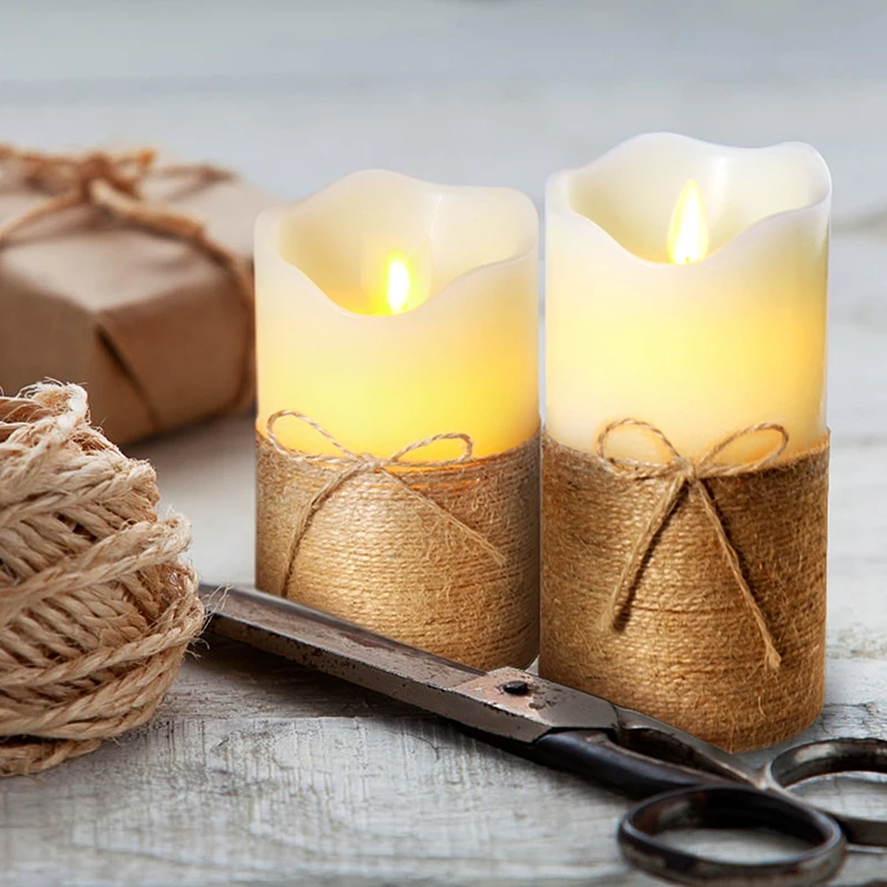 3 шт. светодиодные свечи с пультом ДУ | Лампы и освещение