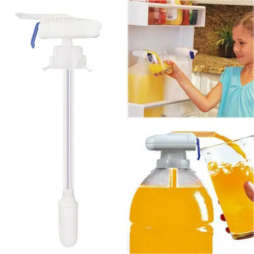 

2021 Newest Hot White Magic Tap Electric Automatic Water & Drink Beverage Dispenser Spill Proof