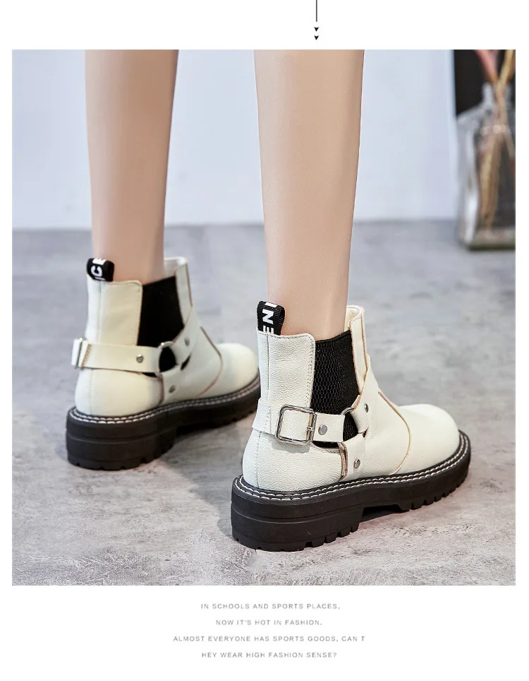 Женская обувь; botas mujer; сезон осень; коллекция года; женские Ботинки martin; модные брендовые женские ботильоны из натуральной кожи с перекрестной шнуровкой; Цвет Черный