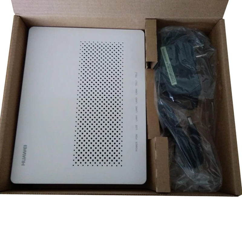 Оригинальный Huawei модем hg8240f GPON ONU ONT 4FE + 2TEL 1BBU SIP SC UPC разъем английской