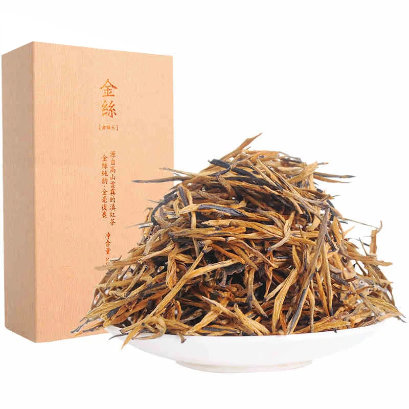 200 г 2018 Специальный сорт Юньнань Lincang Feng Qing Gold King мед аромат чай Dianhong кунг-фу черный