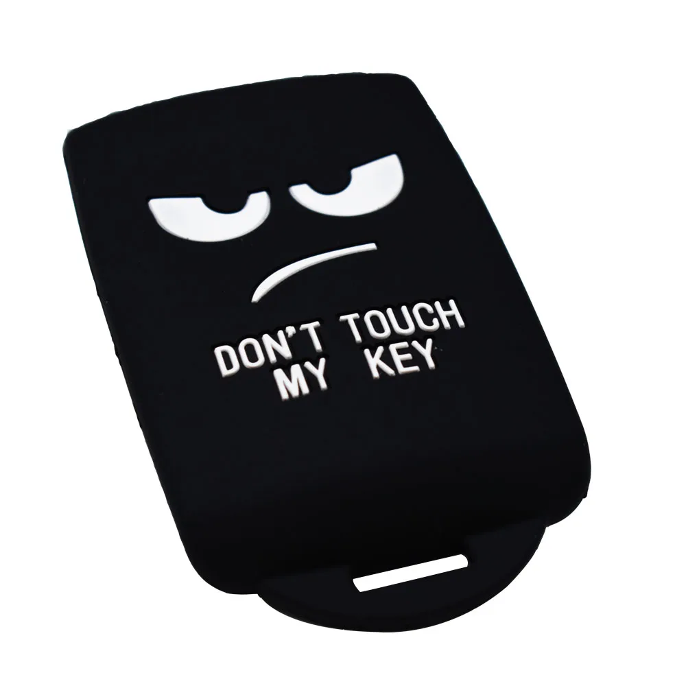 

For Renault Koleos Kadjar Megane Talisman Captur Espace Clio 2016 - 2019 4 Button Cartoon Waterproof Remote Key Case Silicone