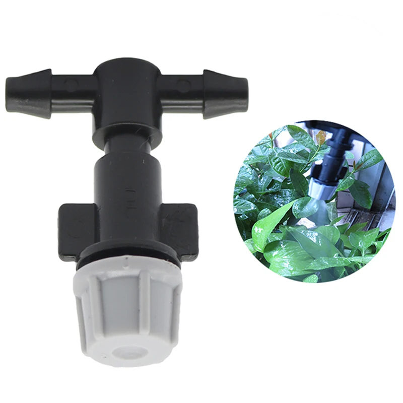 Серый сад с насадкой туман Давление распылитель Капельного Полива и орошения 4/7