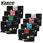 Yance, атласная лента,  лента 12 мм, совместим с brother tze TZe-RE34 для подарка Brother P-Touch, принтер для этикеток