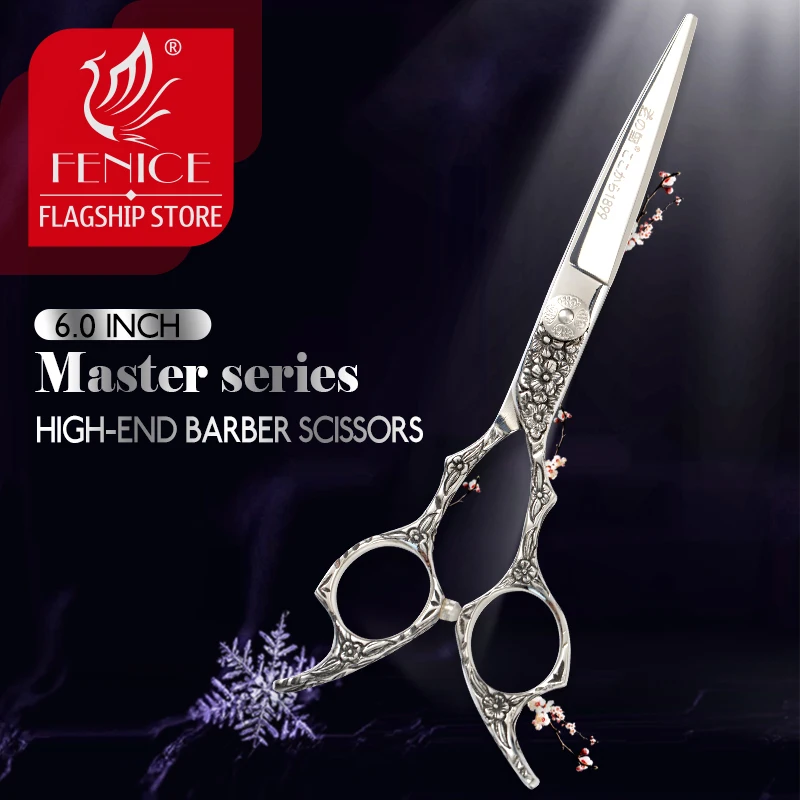 Fenice 6 inch Master Series High-end VG10 Steel hair cutting scissors barber scissors hairdressing shears salon styling shears