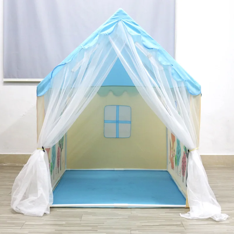 Палатка для детей спальни уличный домик игрушка Замок принцессы девочек и